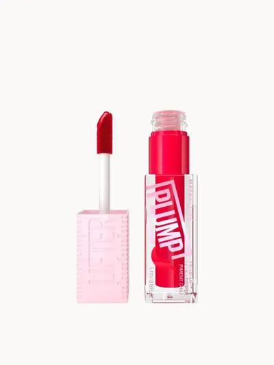 Maybelline Lifter Gloss Plumping Lip Gloss Lasting Hydration Formula With Hyaluronic Acid and Chilli Pepper (Various Shades) Maybelline — detalhe 9