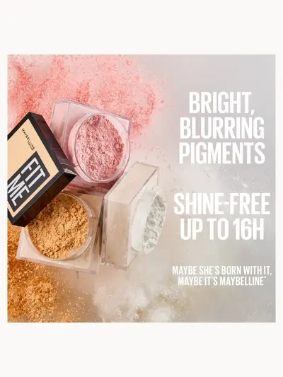 Maybelline New York Fit Me Loose Powder Loose Powder, Shade: Translucent (Various Shades) Maybelline — detalhe 6