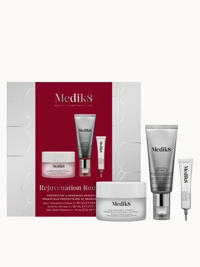 Medik8 Rejuvenation Routine (Worth £112) Medik8 — embalagem e produto