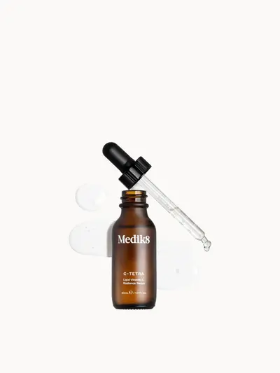 Medik8 Vitamin C Tetra Serum 30ml Medik8 — textura e acabamento