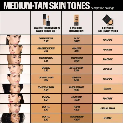 Mini Easy Blur Natural Airbrush Foundation with Niacinamide Huda Beauty — detalhe 6