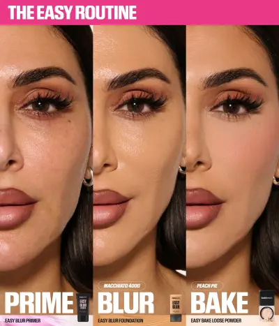 Mini Easy Blur Primer Bronze Fudge Huda Beauty — detalhe 10