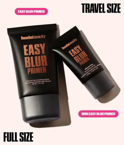 Mini Easy Blur Primer Bronze Fudge Huda Beauty — detalhe 11