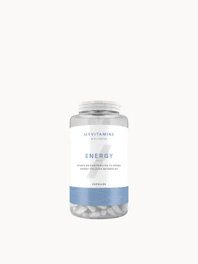 Myvitamins Energy Myvitamins — textura e acabamento