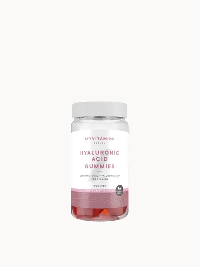 Myvitamins Hyaluronic Acid Gummies Myvitamins — textura e acabamento