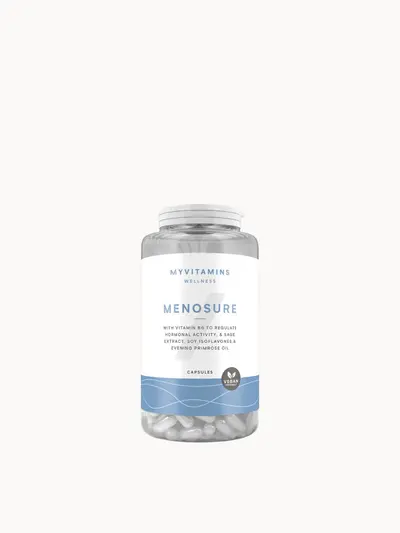 Myvitamins Menosure Capsules Myvitamins — embalagem e produto