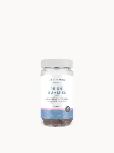 Myvitamins Mushroom Gummies Myvitamins — textura e acabamento