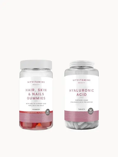 Myvitamins Vegan Beauty Bundle Myvitamins — textura e acabamento