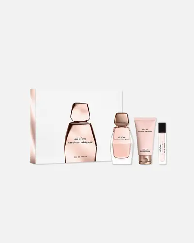 Narciso Rodriguez All of Me Gift Set — textura e acabamento