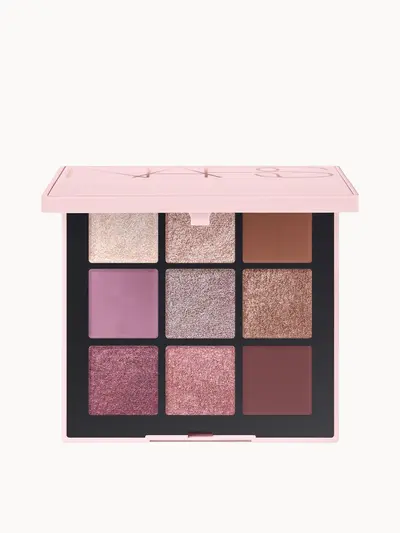 NARS Afterglow Tempting Eyeshadow Palette Lavender Haze NARS — embalagem e produto