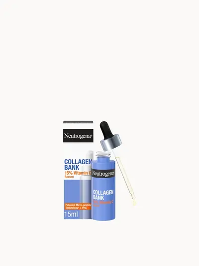 Neutrogena Collagen Bank 15% Vitamin C Serum 15ml Neutrogena — textura e acabamento