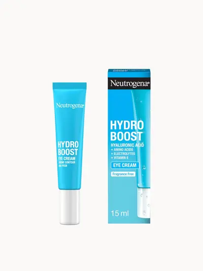 Neutrogena Hydro Boost Eye Awakening Eye Cream for Dry and Tired Eyes 15ml Neutrogena — embalagem e produto