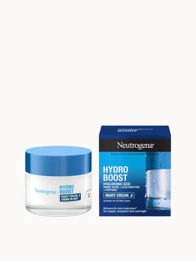 Neutrogena Hydro Boost Sleeping Cream 50ml Neutrogena — textura e acabamento