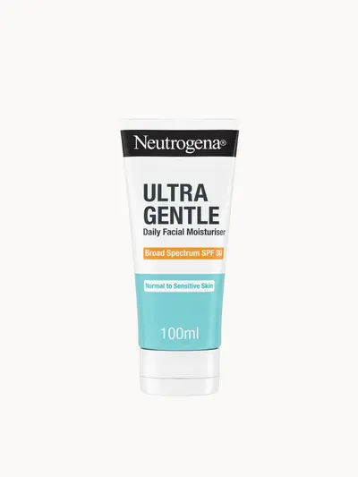 Neutrogena Ultra Gentle Daily Moisturising Lotion SPF30 100ml — embalagem e produto