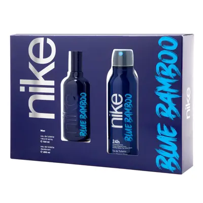 Nike Blue Bamboo Gift Set