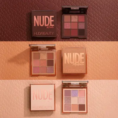 NUDE Obsessions Eyeshadow Palette Huda Beauty — detalhe 5