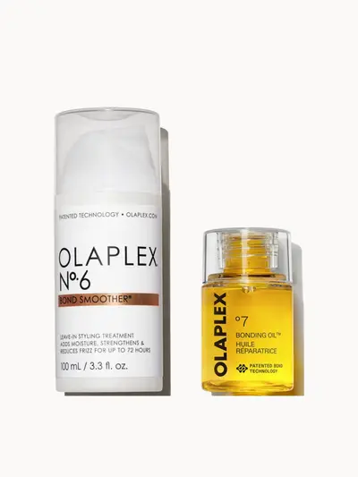 Olaplex Style & Shine Bonding Duo Olaplex — embalagem e produto