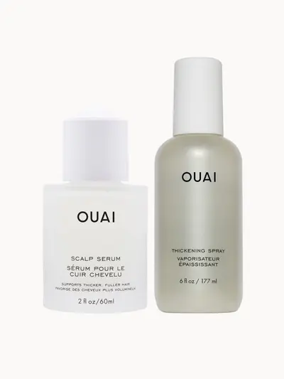 Ouai Exclusive Thicker Hair Kit OUAI — embalagem e produto