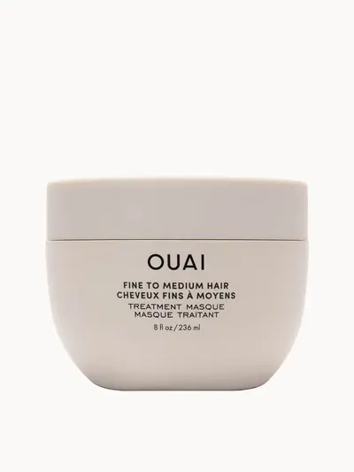 OUAI Fine-Medium Hair Treatment Masque 236ml OUAI — textura e acabamento