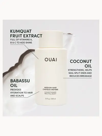 OUAI Medium Conditioner with Pump - Jumbo Size OUAI — detalhe 3