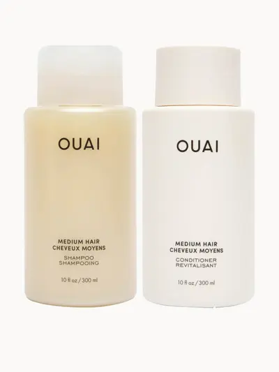 OUAI Medium Hair Bundle OUAI — textura e acabamento