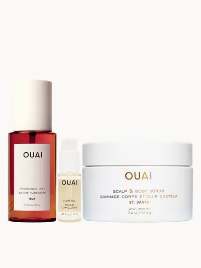 OUAI Summer Essentials Set — textura e acabamento