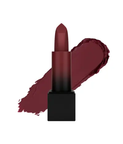 Power Bullet Matte Lipstick Huda Beauty — textura e acabamento