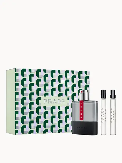 Prada Luna Rossa Carbon Eau de Toilette 100ml Gift Set (Worth £130)
