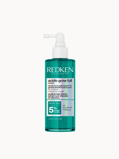 Redken Acidic Grow Full System Hair Serum for Thin Hair, Strengthens & Thickens