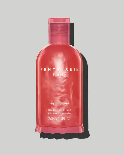 Rich Dip Bubble Bath Fenty Beauty — textura e acabamento