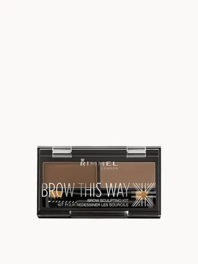 Rimmel Brow This Way Eyebrow Kit (Various Shade) Rimmel London — embalagem e produto