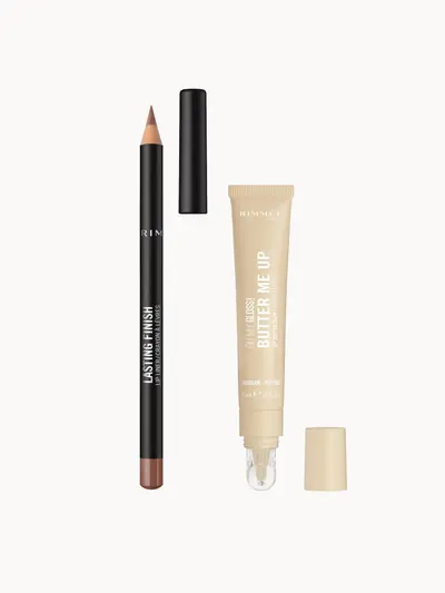 Rimmel Butter Me Up & Lasting Finish Lip Bundle (Various Shades) Rimmel London — detalhe 4