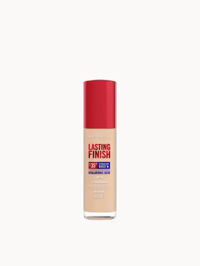 Rimmel Lasting Finish 35Hr Foundation 30ml (Various Shades) Rimmel London — embalagem e produto
