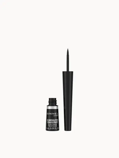 Rimmel London Exaggerate Liquid Eyeliner (Various Options) Rimmel London — embalagem e produto