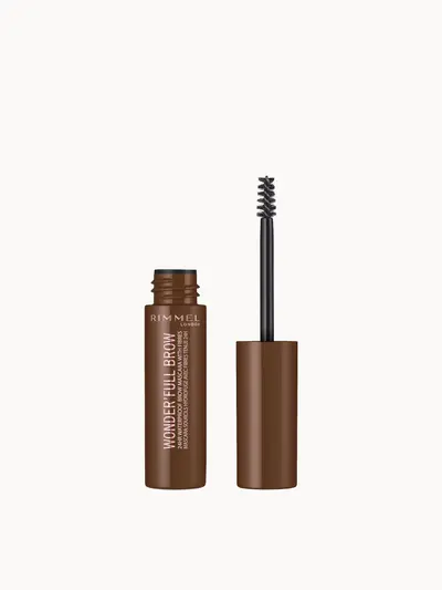 Rimmel London Wonder'full 24 Hour Brow Mascara Rimmel London — embalagem e produto