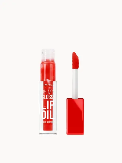 Rimmel Oh My Gloss! Lip Oil 6ml (Various Shades) Rimmel London — textura e acabamento