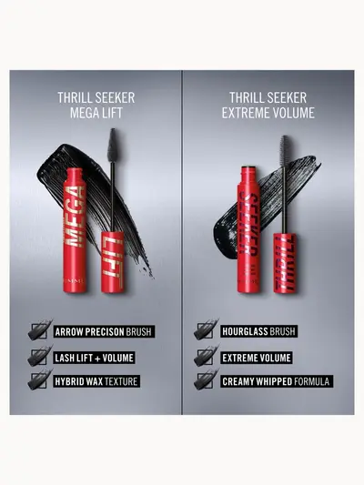 Rimmel Thrill Seeker Mega Lift Mascara 10ml (Various Shades) Rimmel London — detalhe 8