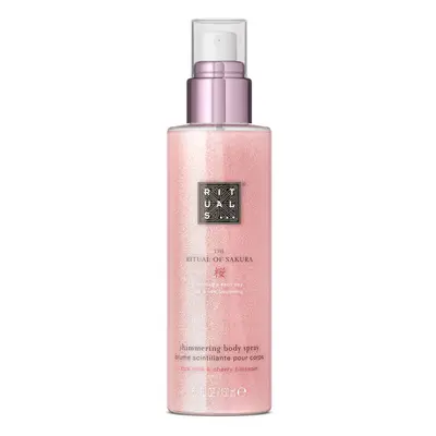 Rituals The Ritual of Sakura Shimmering Body Mist — embalagem e produto