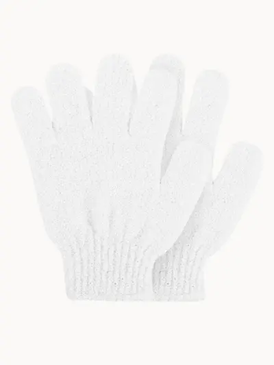 Rose & Caramel Exfoliating Gloves - White — detalhe 22
