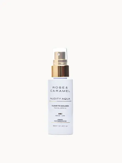 Rose & Caramel Nudity Aqua Medium Dark Facial Tanning Mist 50ml — detalhe 13