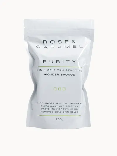 Rose & Caramel Purity 2in1 Self Tan Removing Wonder Sponge 200g — detalhe 16