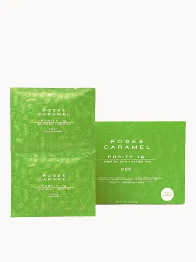 Rose & Caramel Purity IQ Self Tan Prep Wipes (6 Pack) — detalhe 12
