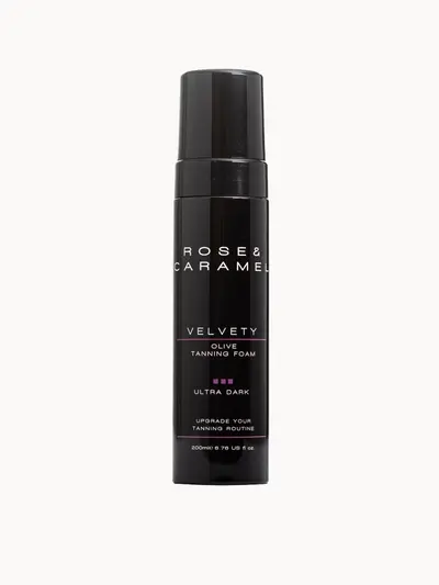 Rose & Caramel Velvety Olive Ultra Dark Tanning Foam 200ml — detalhe 5