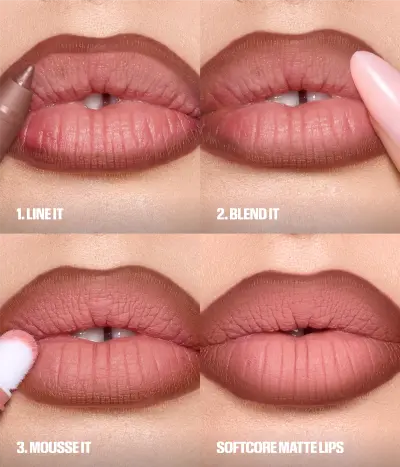 Rosy Nude Lip Duo Huda Beauty — detalhe 6