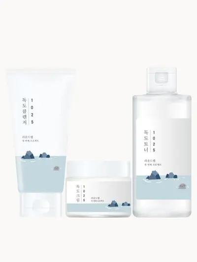 Round Lab Dokdo Hydration Routine — textura e acabamento