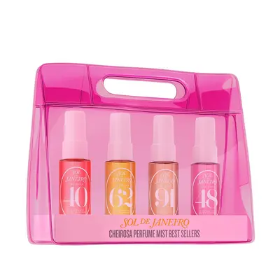 Sol de Janeiro Cheirosa Perfume Mist Best Sellers Gift Set — embalagem e produto