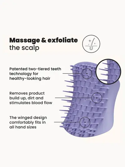 Tangle Teezer The Scalp Exfoliator and Massager - Lavender Lite Tangle Teezer — detalhe 3