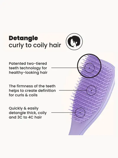 Tangle Teezer The Ultimate Detangler Fine and Fragile Brush Tangle Teezer — detalhe 3