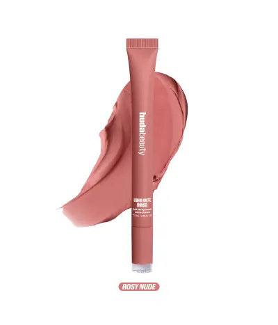 The Liquid Matte Mousse Collection Huda Beauty — textura e acabamento