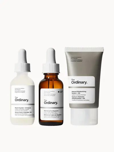 The Ordinary The Firm and Plump Collection for Hydrated Skin The Ordinary — textura e acabamento